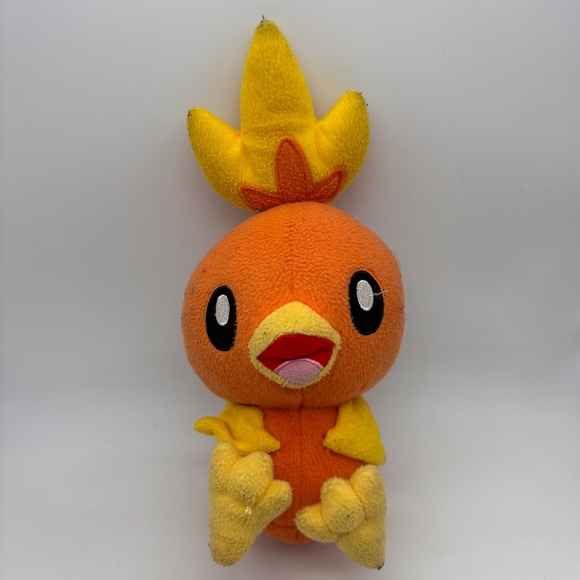 Pokemon Tomy Torchic 9" Character Plush Stuffed Animal - Picture 1 of 13